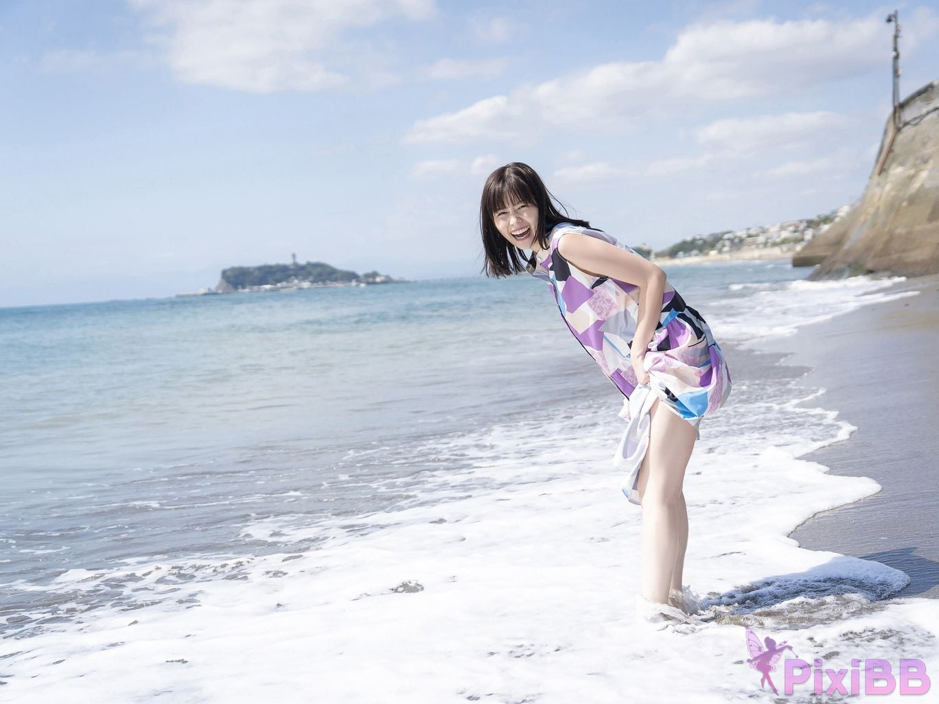 Japanese Idol Yuzuha Saeki cartoon action digital photo collection Autumn spent with loved ones PixiBB (4)